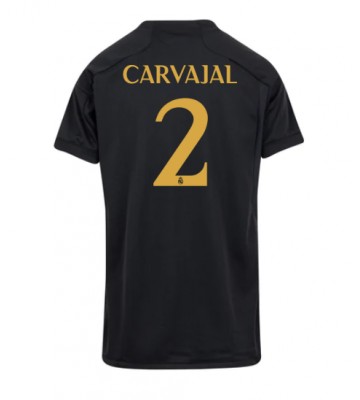 Real Madrid Daniel Carvajal #2 Replika Tredjetrøje Dame 2023-24 Kortærmet
